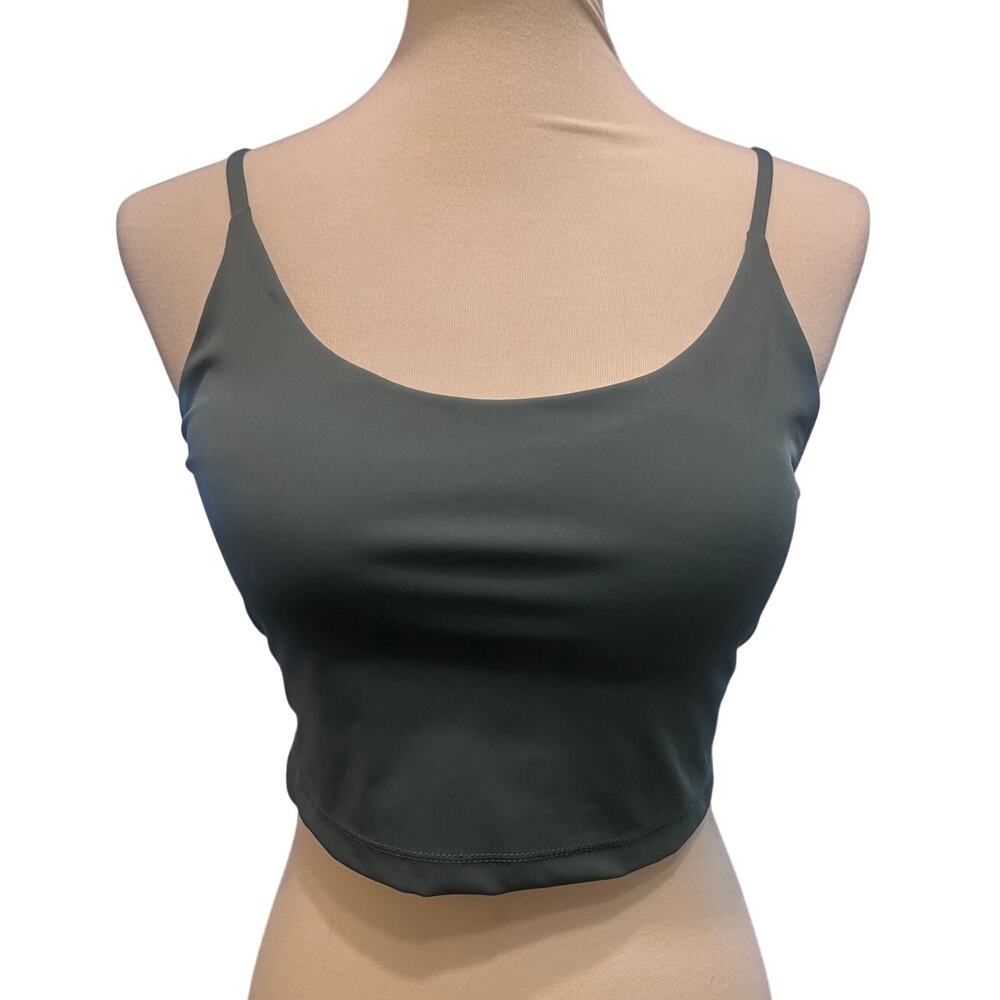 Women's Active Domino Sage Green Tank Top